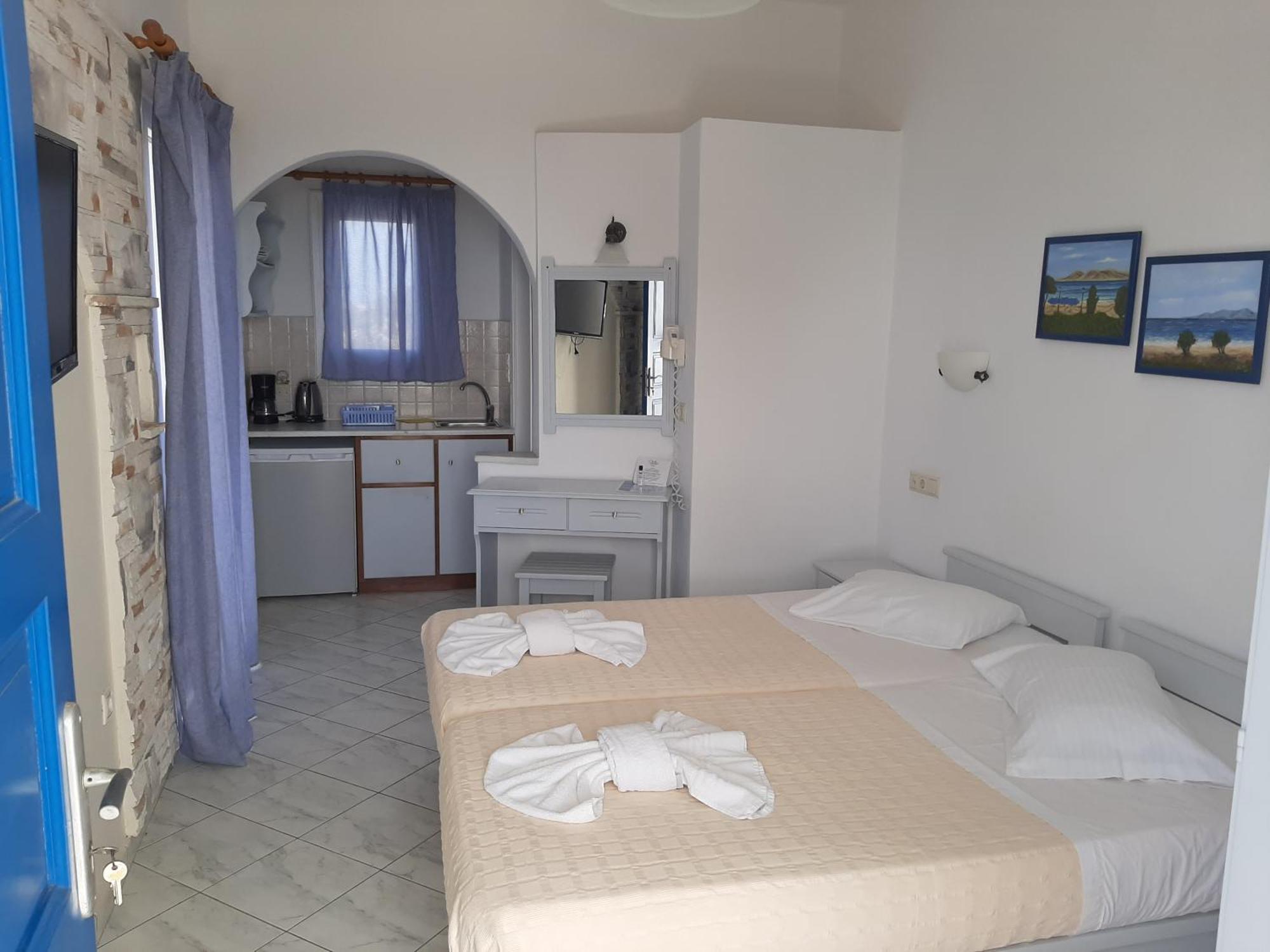 Aparthotel Stella Naxos Island à Agia Anna  Chambre photo